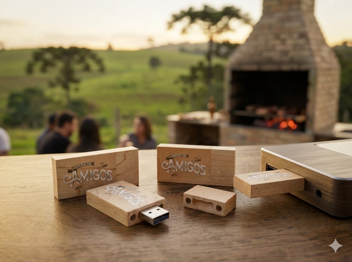 Pendrive Sertanejo Raiz